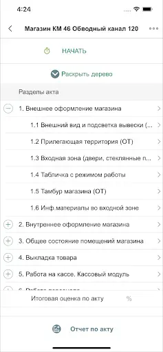 Скриншот 2 — Мобильная инспекция