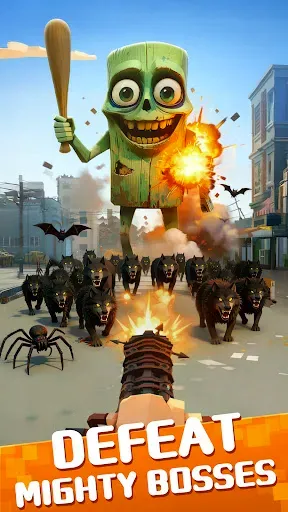 Скриншот 1 — Zombie Roguebie: Survivor Game