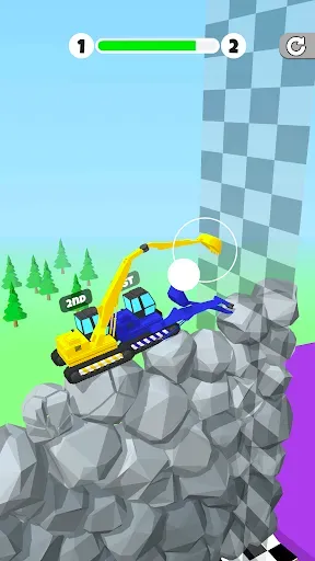 Скриншот 1 — Excavator Race