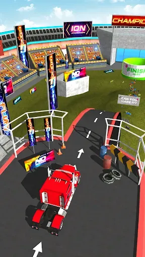 Скриншот 1 — Stunt Truck Jumping