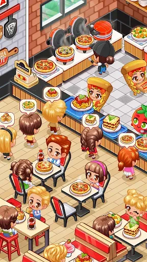 Скриншот 1 — Billionaire Chef: Idle Tycoon