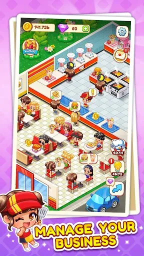 Скриншот 4 — Billionaire Chef: Idle Tycoon