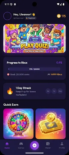 Скриншот 1 — Boost Robux: Get Real RBX