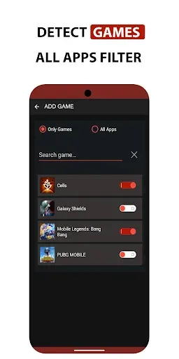 Скриншот 2 — Game Booster Fire GFX- Fix Lag