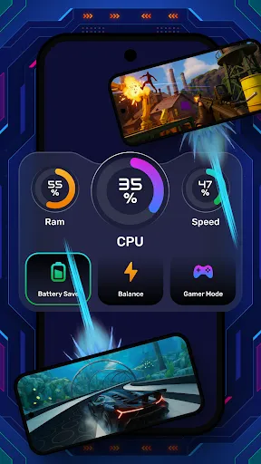 Скриншот 1 — Game Booster GFX Turbo Boost