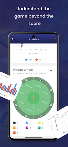 Скриншот 3 — Cric11 - Cricket Scoring App