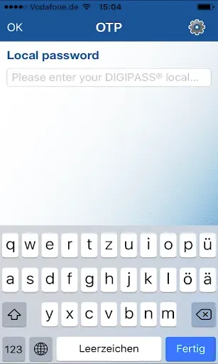 Скриншот 1 — Bosch Digipass