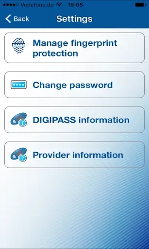 Скриншот 2 — Bosch Digipass