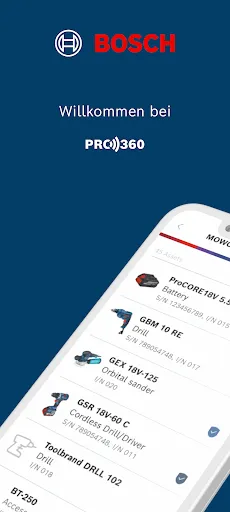 Скриншот 1 — Bosch PRO360