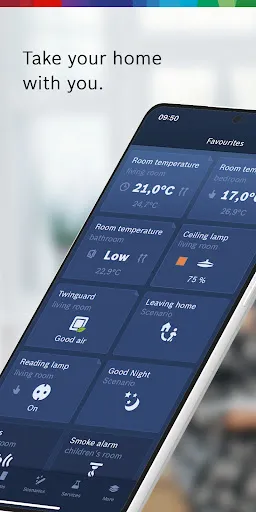 Скриншот 1 — Bosch Smart Home