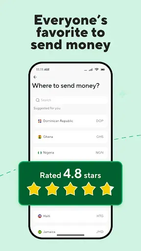 Скриншот 2 — BOSS Money Transfer. Send Cash
