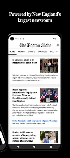 Скриншот 2 — The Boston Globe