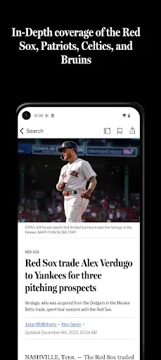 Скриншот 6 — The Boston Globe