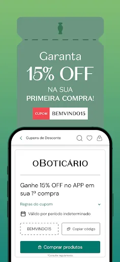 Скриншот 2 — O Boticário: Dia das Mães