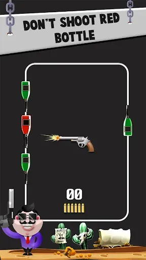 Скриншот 7 — Стрельба из бутылок VS Gun