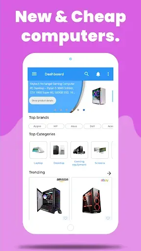 Скриншот 2 — Cheap laptops & Pc parts