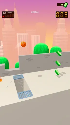 Скриншот 5 — Bounce Dunk - игра баскетбол