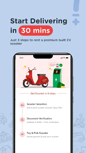 Скриншот 3 — Bounce Daily — EV Bike Rental