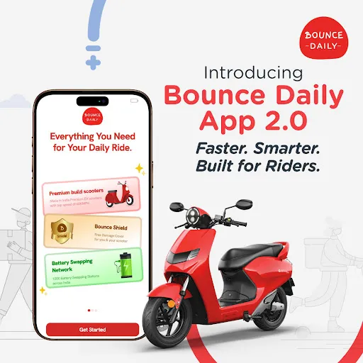 Скриншот 4 — Bounce Daily — EV Bike Rental