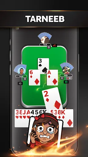 Скриншот 2 — Jawaker Hand, Tarneeb & Trix