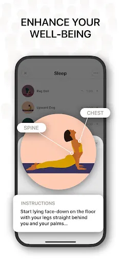 Скриншот 4 — Bend: растяжка и гибкость app