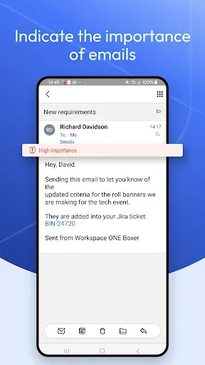 Скриншот 2 — Boxer - Workspace ONE