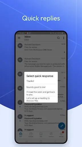 Скриншот 3 — Boxer - Workspace ONE