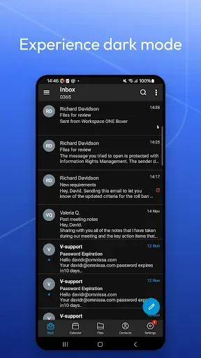Скриншот 6 — Boxer - Workspace ONE
