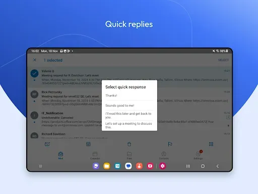 Скриншот 8 — Boxer - Workspace ONE