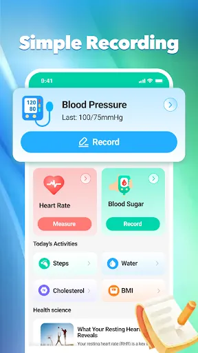 Скриншот 1 — BP Tracker Home