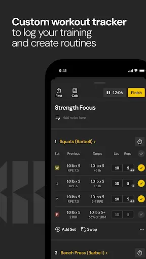 Скриншот 4 — Boostcamp: Workout Programs