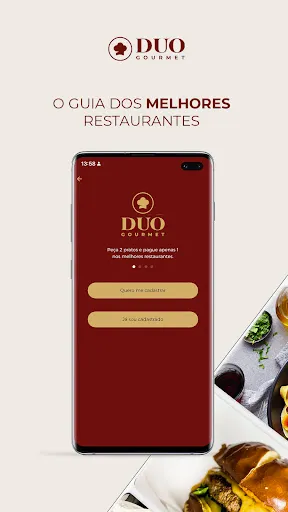 Скриншот 1 — Duo Gourmet: Restaurantes
