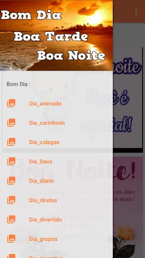 Скриншот 1 — Lindo Bom Dia, Tarde e Noite