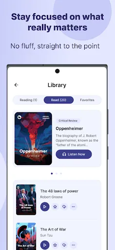 Скриншот 4 — 12min: Book Summaries Daily