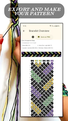 Скриншот 2 — Friendship Bracelets Pro