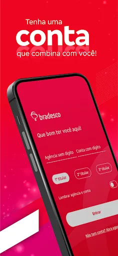 Скриншот 1 — Bradesco: Conta, Cartão e Pix!