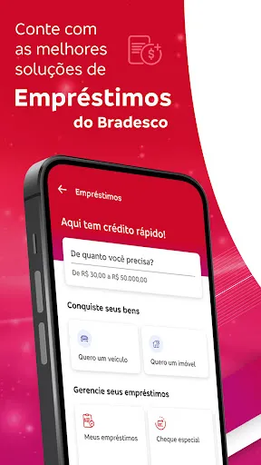 Скриншот 4 — Bradesco: Conta, Cartão e Pix!