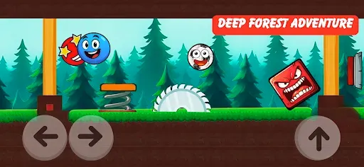 Скриншот 2 — Red Bounce Ball 4: Ball Games
