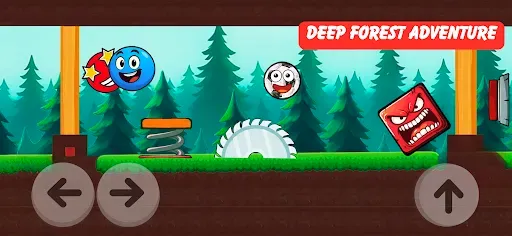 Скриншот 6 — Red Bounce Ball 4: Ball Games