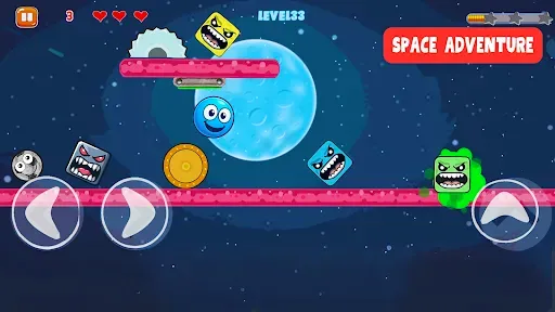 Скриншот 2 — Red Hero 4: Ball Bounce Bosses
