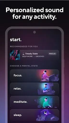 Скриншот 3 — Music for Focus by Brain.fm