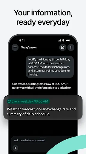 Скриншот 3 — Zapia AI - Personal Assistant
