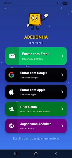 Скриншот 1 — Adedonha Online