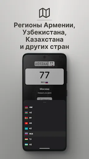 Скриншот 4 — RegAuto - Коды регионов