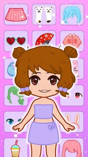 Скриншот 3 — Doll Dress Up: Makeup Games