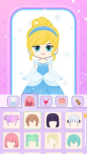 Скриншот 5 — Doll Dress Up: Makeup Games