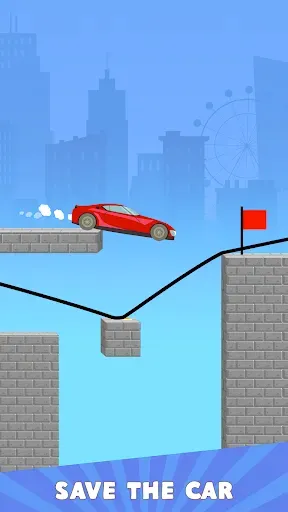 Скриншот 2 — Draw Bridge Puzzle - Draw Game