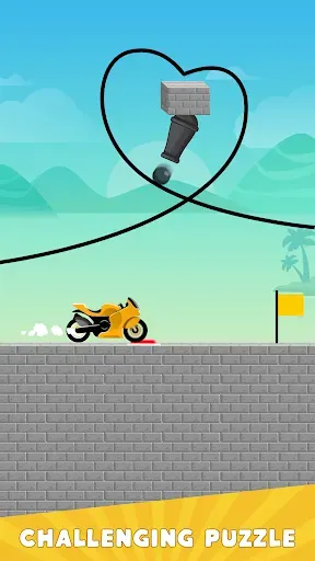 Скриншот 3 — Draw Bridge Puzzle - Draw Game