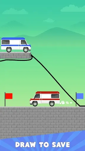 Скриншот 4 — Draw Bridge Puzzle - Draw Game