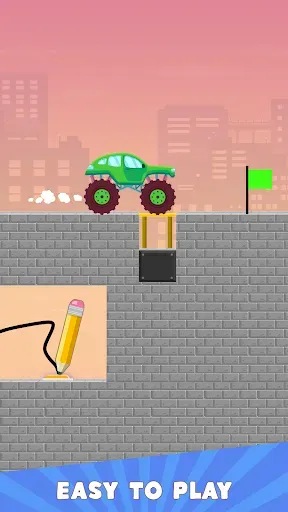 Скриншот 6 — Draw Bridge Puzzle - Draw Game